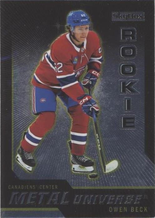 2023-24 Skybox Metal Universe - Owen Beck #R-35