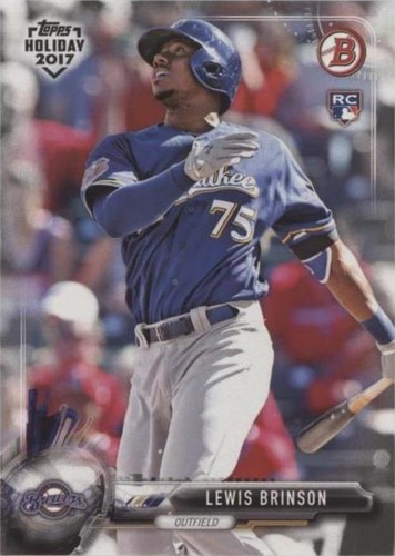 2017 Topps Holiday Bowman - Lewis Brinson #TH-LB