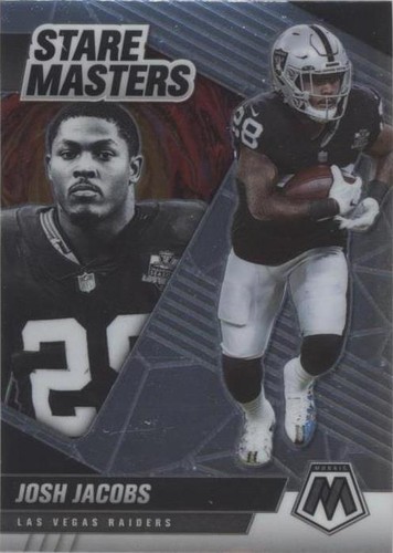 2021 Panini Mosaic Josh Jacobs #SM18