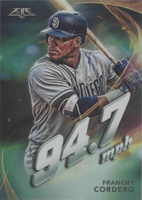 2019 Topps Fire - Franchy Cordero #MV-7