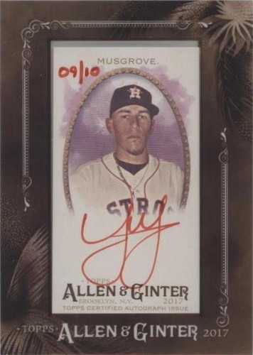 2017 Topps Allen & Ginter - Joe Musgrove #MA-JM