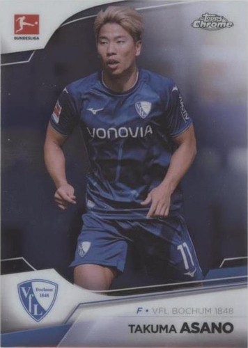 2022-23 Topps Chrome Bundesliga Takuma Asano #16
