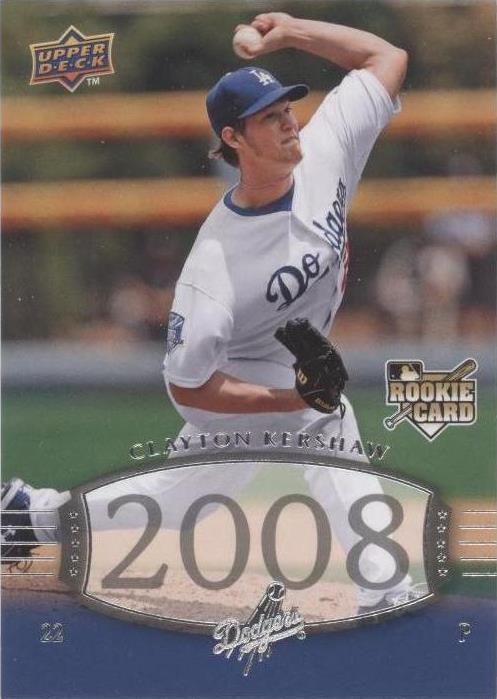 Línea de tiempo de cubierta superior 2008 - Clayton Kershaw #304