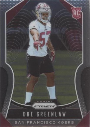 2019 Panini Prizm Dre Greenlaw #384
