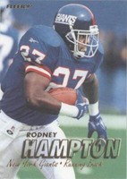 1997 Fleer Rodney Hampton #344