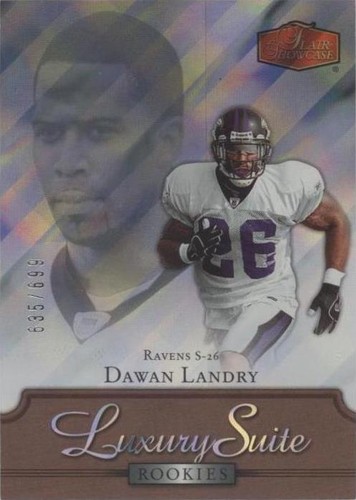 2006 Flair Showcase Dawan Landry #104