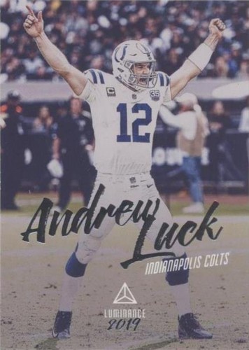 2019 Panini Luminance Andrew Luck #17