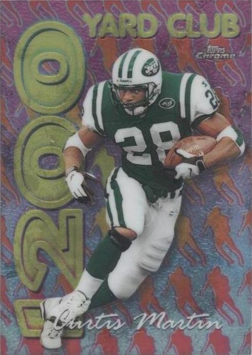 1999 Topps Chrome Curtis Martin #AE3