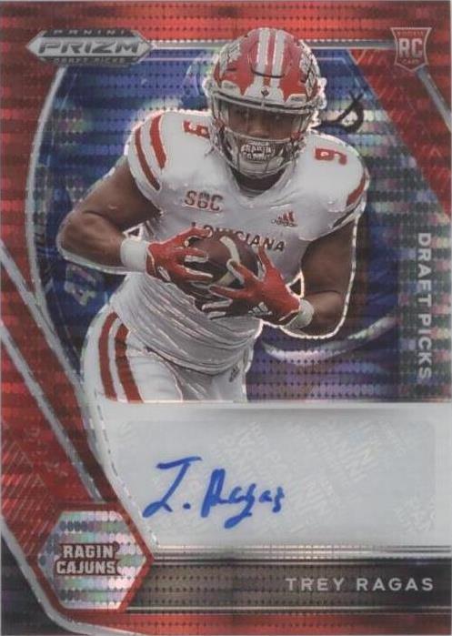 2021 Panini Prizm Draft Picks Trey Ragas #DPA-TRE