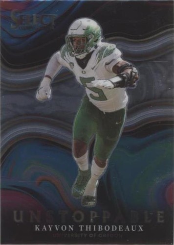 2022 Panini Select Draft Picks Kayvon Thibodeaux #US-KT