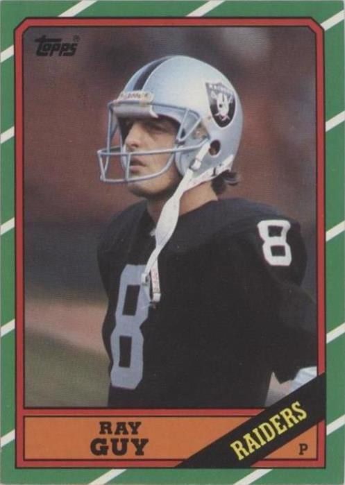 1986 Topps Ray Guy #69