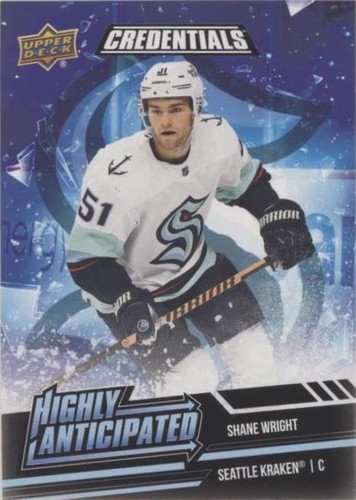 2022-23 Upper Deck Credentials - Shane Wright #HA-13