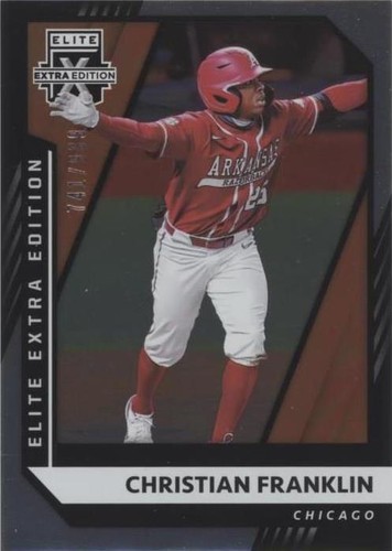 2021 Panini Elite Extra Edition - Christian Franklin #123