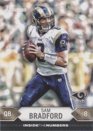 2012 Bowman Sam Bradford #ITN-SB