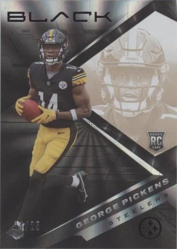 2022 Panini Black George Pickens #118