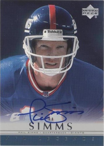 2000 Upper Deck Legends Phil Simms #PS