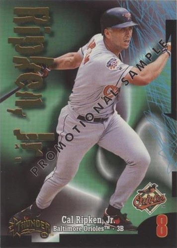 1998 Skybox Circa Thunder - Cal Ripken #8