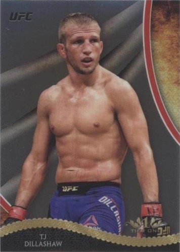 2018 Topps Chrome UFC - TJ Dillashaw #UFCT-TD