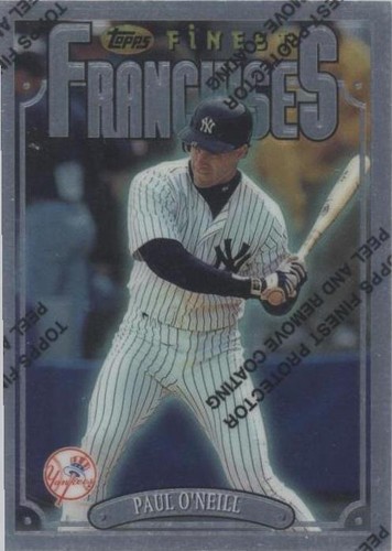 1996 Topps Finest - Paul O'Neill #242