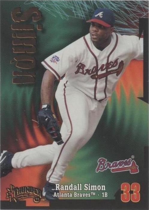 1998 Skybox Circa Thunder - Randall Simon #88