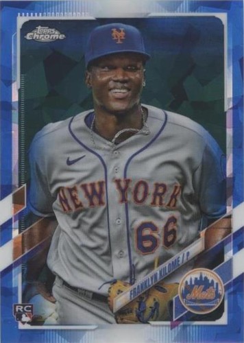 2021 Topps Chrome Update Series Sapphire Edition - Franklyn Kilome #US43