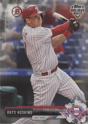 2017 Topps Holiday Bowman - Rhys Hoskins #TH-RH