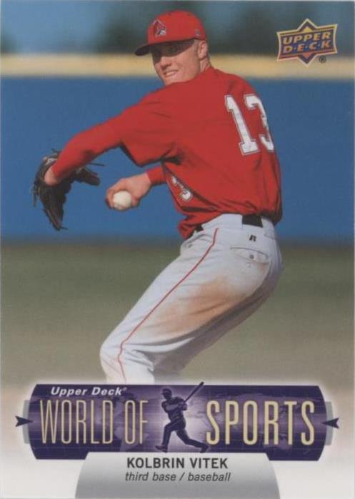 2011 Upper Deck World of Sports - Kolbrin Vitek #12