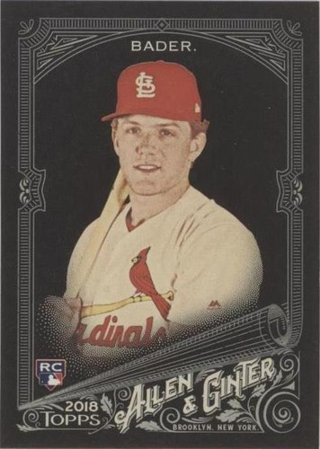 2018 Topps Allen & Ginter's X - Harrison Bader #319