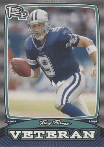 2008 Topps Rookie Progression Tony Romo #PV-TR
