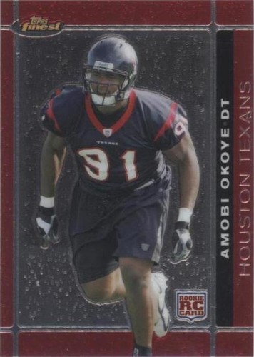 2007 Topps Finest Amobi Okoye #148