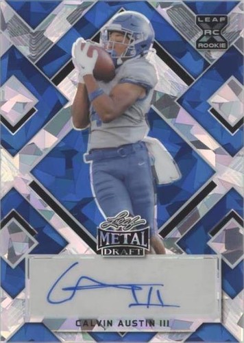 2022 Leaf Metal Draft Calvin Austin III #BA-CA1