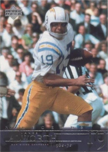 2001 Upper Deck NFL Legends Lance Alworth #71