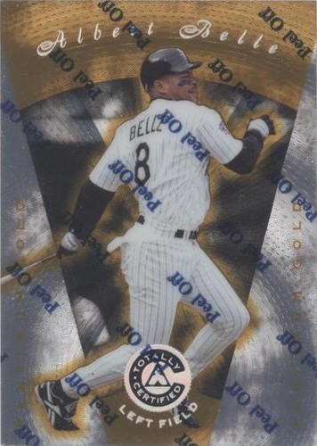 1997 Pinnacle Totally Certified - Albert Belle #17
