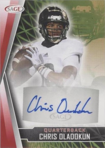 2022 SAGE High Series Chris Oladokun #A-CO3