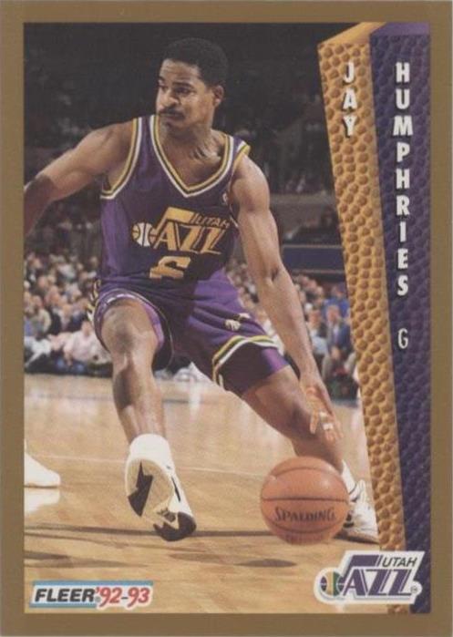 1992-93 Fleer - Jay Humphries #435