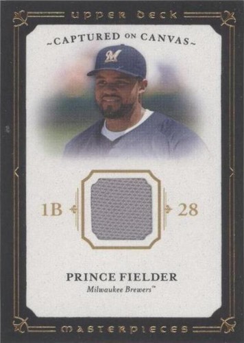 2008 Upper Deck Masterpieces - Prince Fielder #CC-PF
