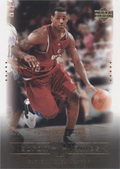 2003-04 cubierta superior - LeBron James #11