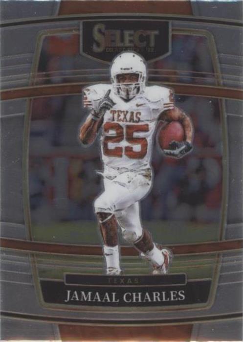 2022 Panini Select Draft Picks Jamaal Charles #75