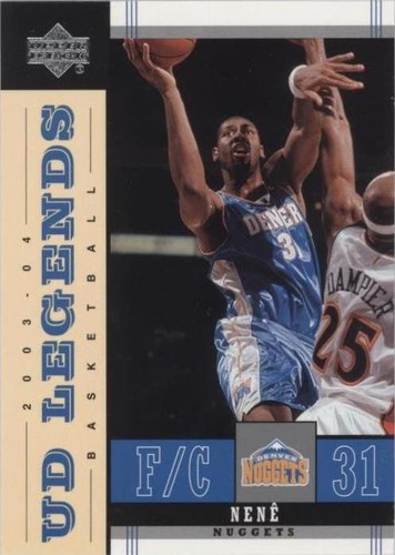 2003-04 Upper Deck UD Legends - Nene #19