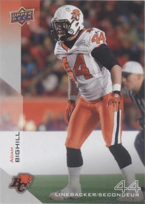 2014 Upper Deck CFL Adam Bighill #103