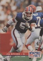 1992 Pro Set Jim Ritcher #101