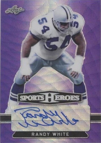 2018 Leaf Metal Sports Heroes Randy White #BA-RW2