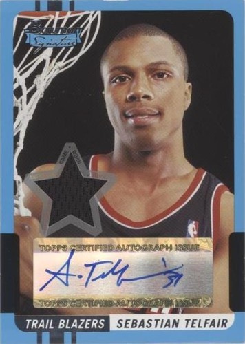 2004-05 Bowman Signature - Sebastian Telfair #80