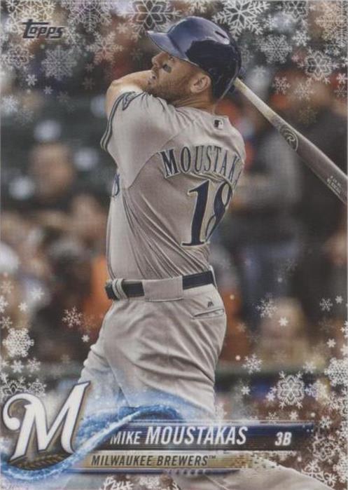 2018 Topps Holiday - Mike Moustakas #HMW197