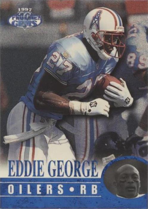 1997 Pro Line Gems Eddie George #56