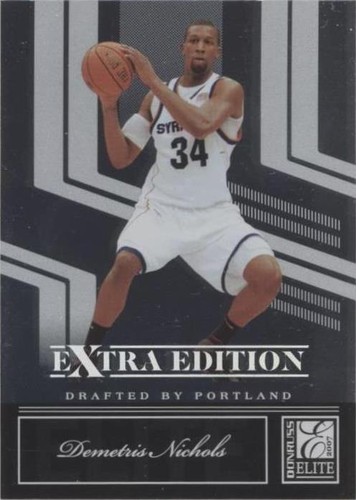 2007 Donruss Elite Extra Edition - Demetris Nichols #56