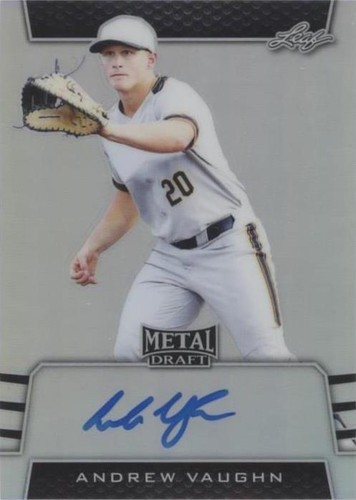 2019 Leaf Metal Draft - Andrew Vaughn #BA-AV1