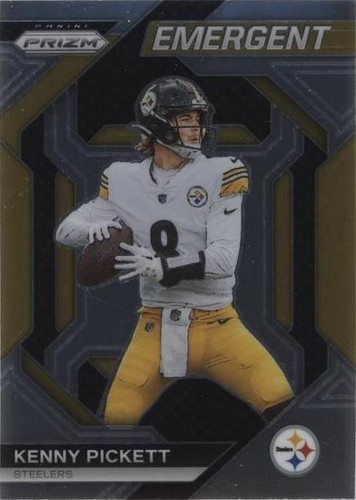 2023 Panini Prizm #249 Kenny Pickett Red White and Blue