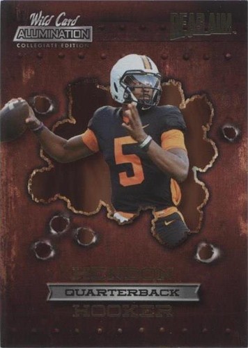 2021 Wild Card Alumination NIL Collegiate Edition Hendon Hooker #ANDA-14