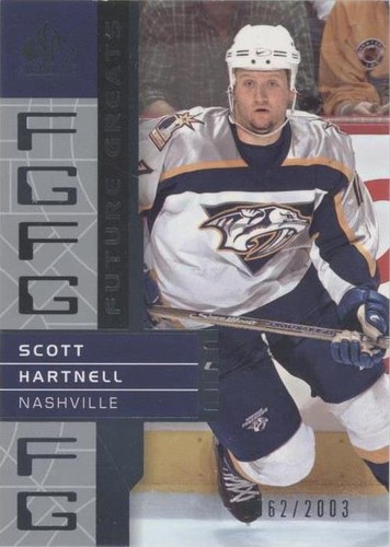 2002-03 SP Authentic - Scott Hartnell #121